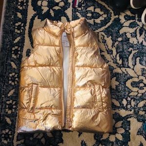 Girls old navy puffer vest